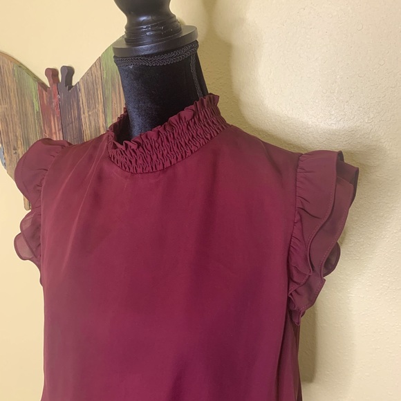 Saks Fifth Avenue Ruffle Maxi Dress - Picture 8 of 11